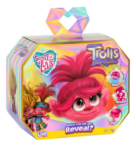 Muñeca De Peluche Little Live Pets Scruff-a-luvs Trolls Band