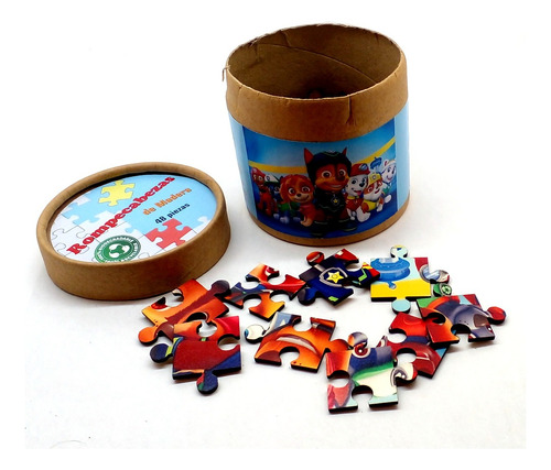 Rompecabezas De Madera 48 Piezas - Imagen Paw Patrol