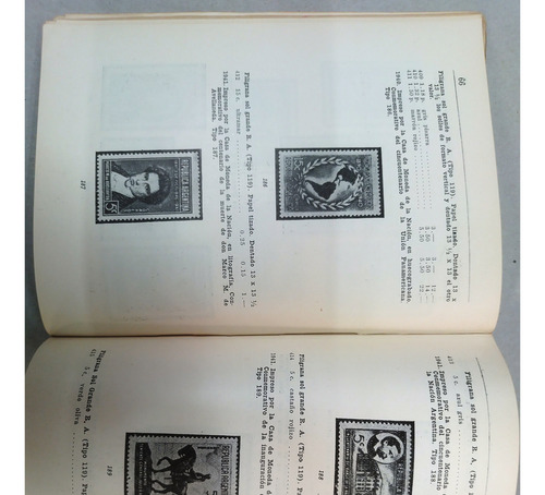 Libro Catálogo Haas & Bley Argentina 1947 De Sellos Postales (Usado)