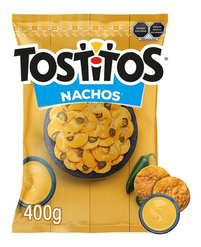 Nachos Con Sal Sabritas Tostitos 400g