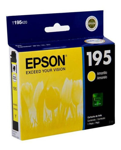 Cartucho Original Epson Color 195 T195 Xp101 Xp201 Xp211