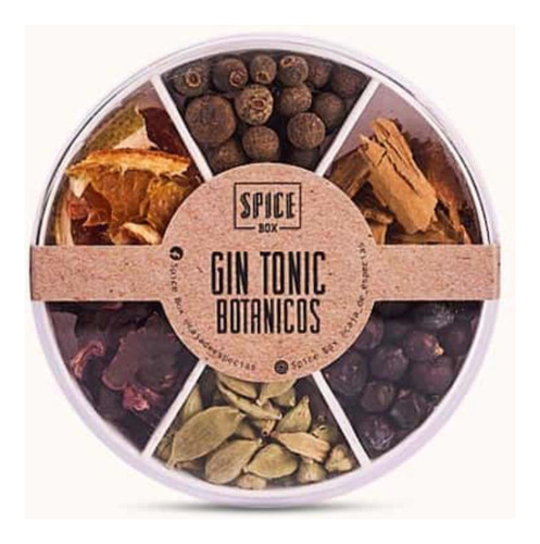 Set Botánicos Para Gin Tonic Caja 1- 40 Grs Spice Box 