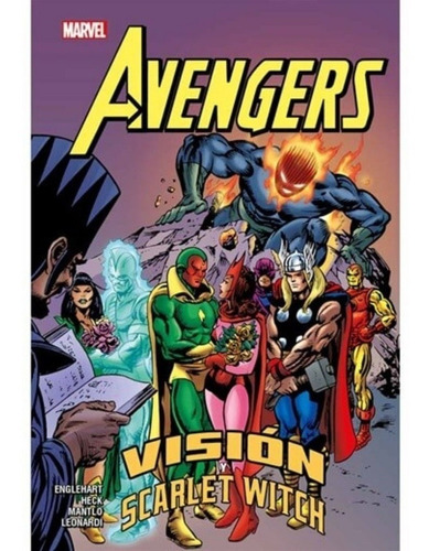 Avengers (hc) Vision Scarlet Witch - Englehart, Heck Y Otros