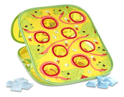 Beanbag Toss Game Melissa & Doug Verdie Chameleon Para Niños