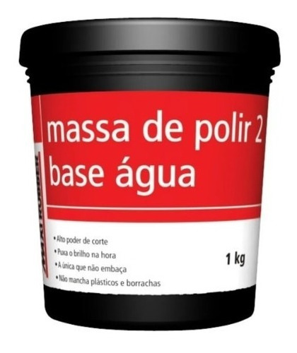 Pasta Pulir Fina / Blanca / Base Agua Maxi Rubber .x 1 Kg Fc