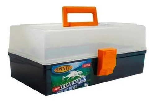 Caja Kit De Pesca Spinit Barracuda Con 1 Bandeja Herramienta