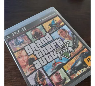 Gta 5 Grand Theft Auto V Sony Playstation 3 Ps3 Físico