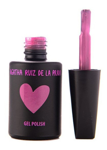 Esmalte Uñas Gel Agatha Ruiz De La Prada Escarchado Burgundy