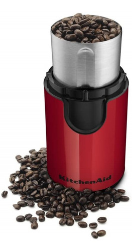 Molinillo De Café Kitchenaid Bcg111er Blade, Color Rojo Impe