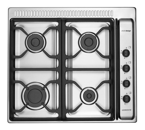 Imagen 3 de 3 de Combo60 Gas Longvie Horno H6900x + Anafe A6600rxf