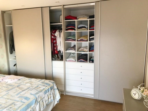 Imagem 12 de 14 de Apartamento Mobiliado 150m² 3 Suites 3 Vagas Vl Rosália
