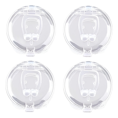 Clipe Nasal Aparelho Anti-ronco Com Polos Magnéticos 4 Unid