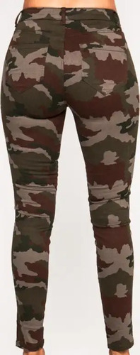 Pantalon 404 Jeans Algodon Print Camuflaje Militar