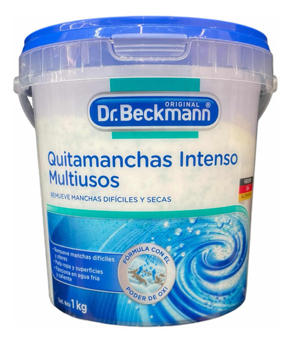 Quita Manchas Intensas En Polvo Dr Beckmann Poder Oxi 1 Kilo