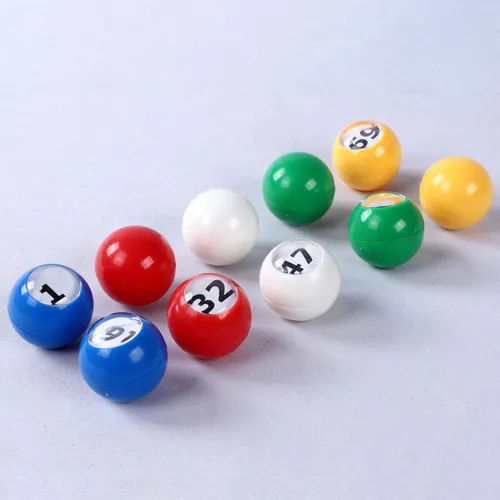 Bolas De Números Para Máquina De Lotería De 1 A 100