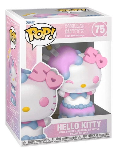 Funko Pop! Hello Kitty In Cake. 50th Aniversario N°75