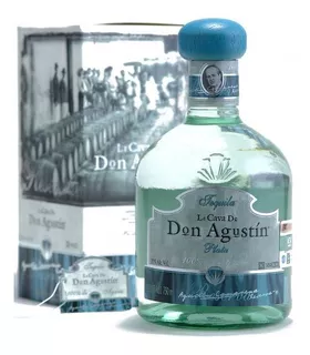 Tequila La Cava De Don Agustin Plata 750ml