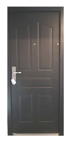 Imagen 3 de 5 de Puerta Doble Chapa De Seguridad Semiblindada De Exterior