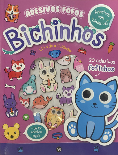 Adesivos Fofos - Bichinhos, De Kit Elliot. Editorial Vr Editora, Tapa Mole, Edición 1 En Português, 2024