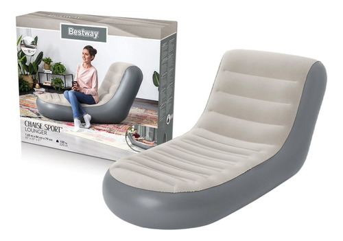 Sofá Inflable Bestway Chaise Sport Lounger