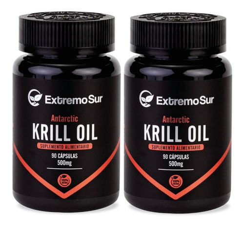 Krill Oil, Pack 2 Frascos 180 Cápsulas