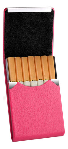 Rivia Estuche De Transporte De Cigarrillos De Cuero Clásico
