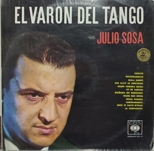 El Varon Del Tango - Sosa Julio (cd)