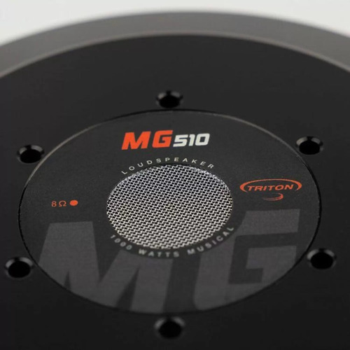 Alto Falante Médio Grave Triton 10 Mg 510 / 500w Rms 8ohms Cor Preto