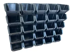 Comprar 10 Peças Caixa Bin Organizadora Plástica Gaveteiro Nº5 Preto no Mercado Livre