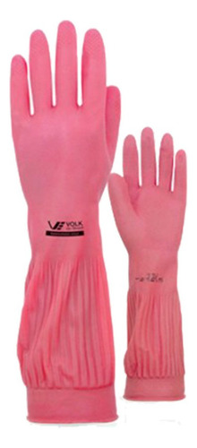 Luva De Látex Longa Ranhurada 38 Cm Volk Ca 36368 Tamanho P (7)