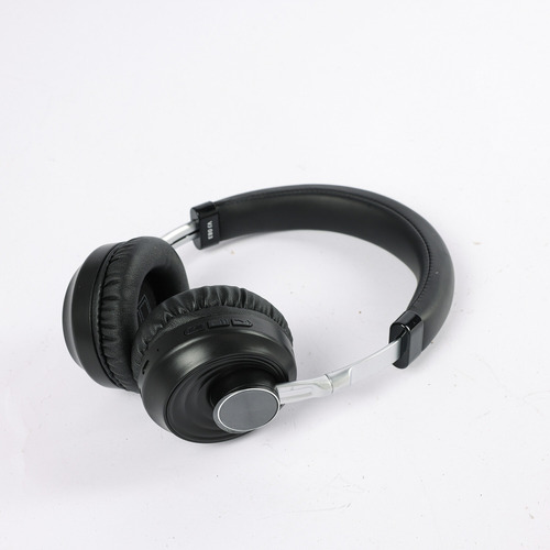 Auriculares Bluetooth Vj083 Con Vincha Ajustable Negro