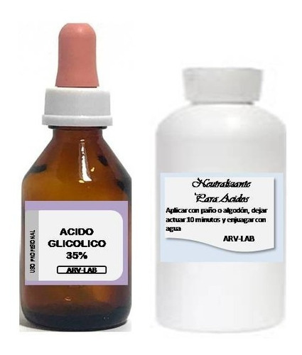 Acido Glicolico 35% + Neutralizante X 50 Ml