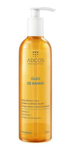 Oleo De Banho Pele Sensível 240ml Adcos