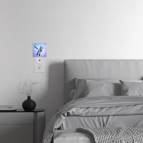 Luz Nocturna De Libélula Para Niños, Luz Nocturna Led De Lib