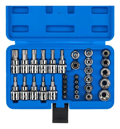 comprar Juego De Dados Y Puntas 3\u002F8 Torx, 34 Pzs Babefas®