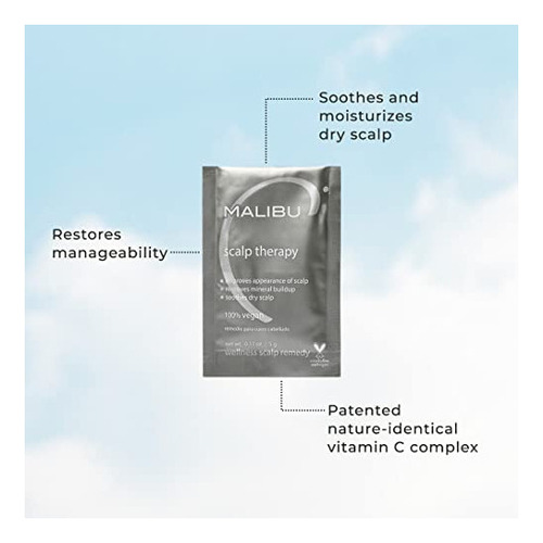 Malibu C Scalp Therapy Wellness Remedy - Paquete De Remedio