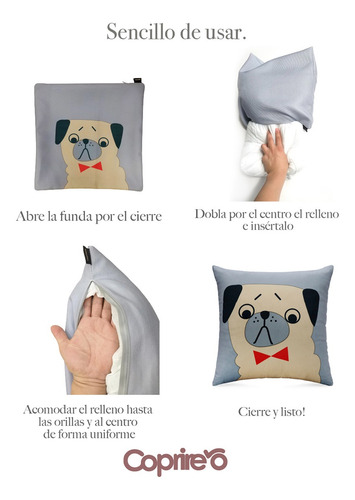 Set 4 Cojines Decorativos 45 Cm Relleno Cierre Sala Cama Verde Oscuro Diferentes Diseños