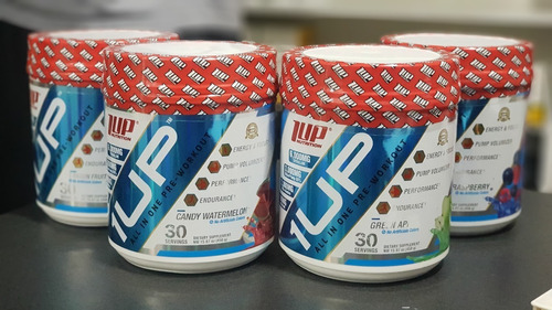 1up All In One Pre-workout - 30 Servicios - Blue Raspberry