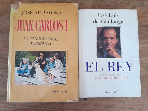 Rey Juan Carlos De España 2 Libros Familia Real Biografía E7