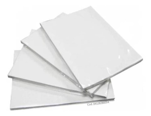 Hojas Cartas Papel Auto-adhesivo 20 Hojas Semi Brillante
