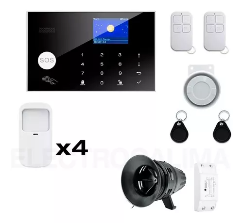 Alarma Para Casa Wifi Y Gsm - Kit De Alarma