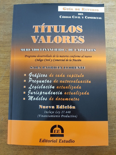 Guia De Estudio: Titulos Valores (ex Titulos De Credito) 201