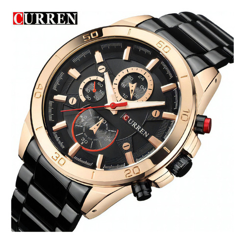 Reloj Curren 8275bkgd Negro Hombre