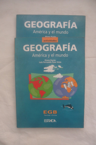 Geografía América Y El Mundo Egb - Estrada