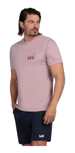 Playera Slim Fit Manga Corta Lee Hombre 382