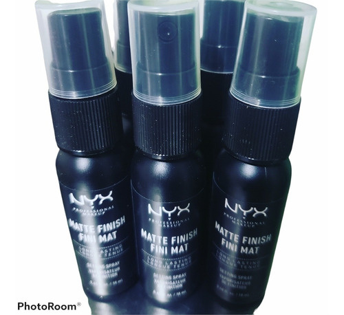 Nyx Finish Matte Fini Mat 18ml Spray Fijador De Maquillaje | MercadoLibre