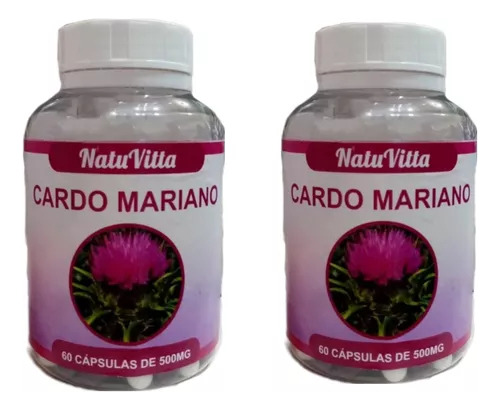 Cardo Mariano 120 Cápsulas 500mg