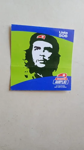 Calcomanía Partido Izquierda Unida Imagen Del Che Guevara (Usado)