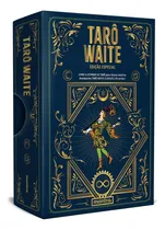 Comprar Edición especial del Tarot de Waite: Libro ilustrado de tarot para lectura intuitiva, de Arthur Edward Waite., vol. 1. Editorial Mantra, tapa dura, edición especial en portugués