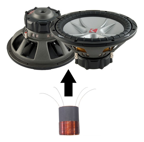 Bobina Para Bajo 15 Pulgadas Kicker Cvr15